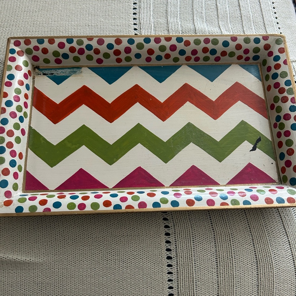 Mackenzie Child Trampoline Polka Dot Tray